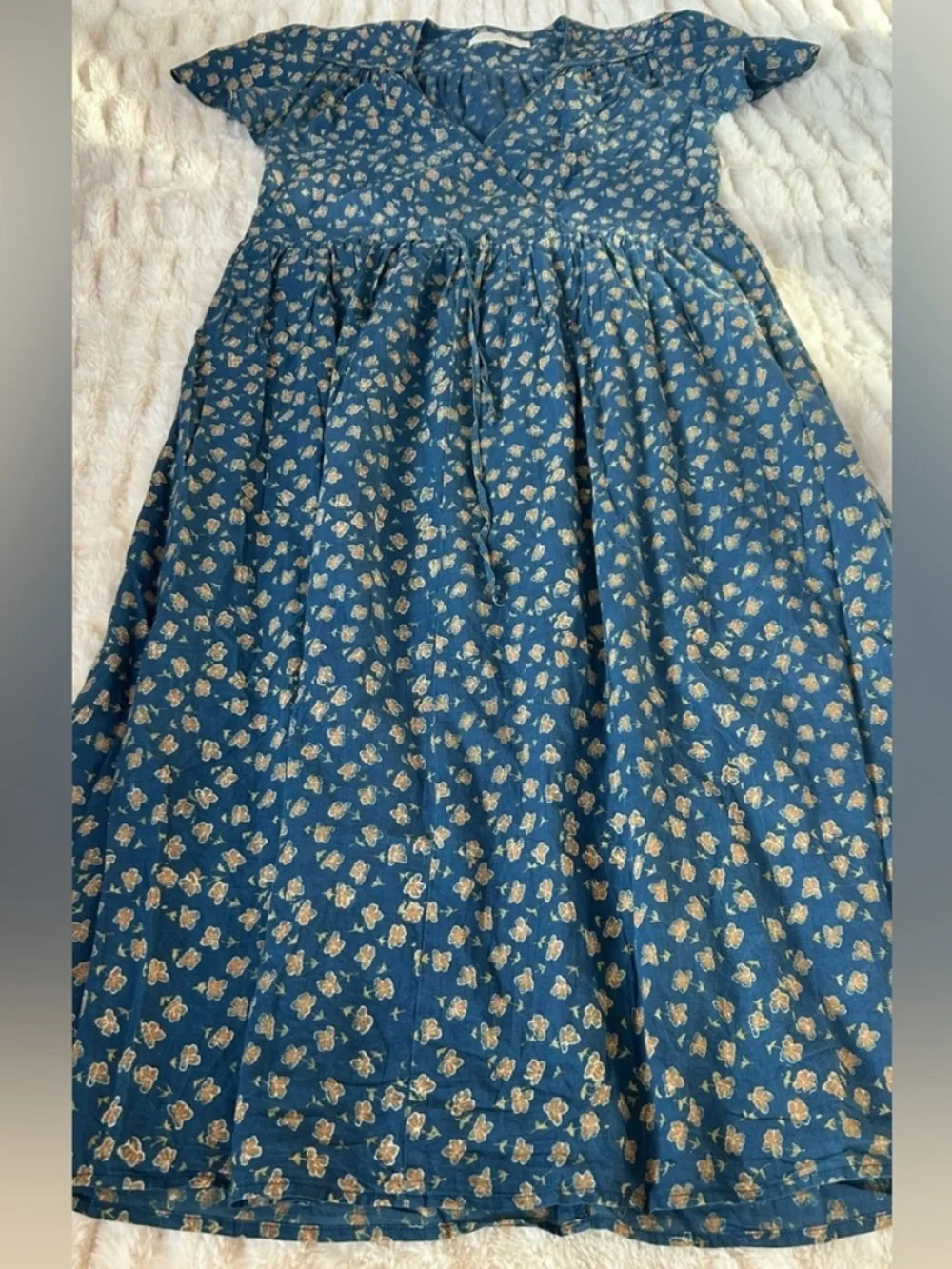 New Christy Dawn The Dawn Dress Navy Poppy - Picture 12 of 12